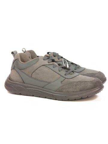 GEOX - SCARPA SNEAKERS GRIGIA GRAPHITE PER UOMO U46E1A