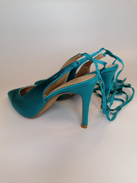 SLINGBACK CON LACCETTI 081 VERDE