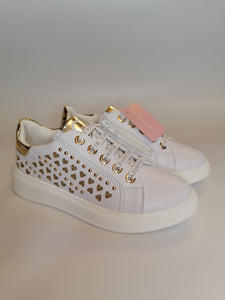 CAFE' NOIR - SNEAKERS C1001 CUORI ORO