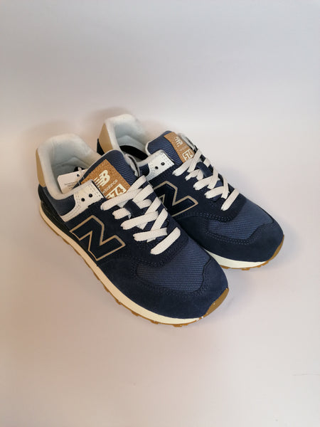 NEW BALANCE - SCARPA 574 BLU SO2