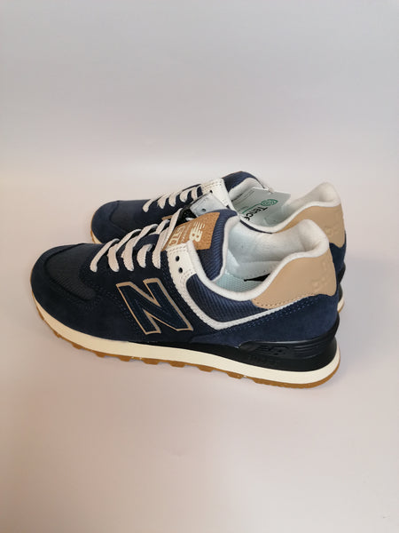 NEW BALANCE - SCARPA 574 BLU SO2