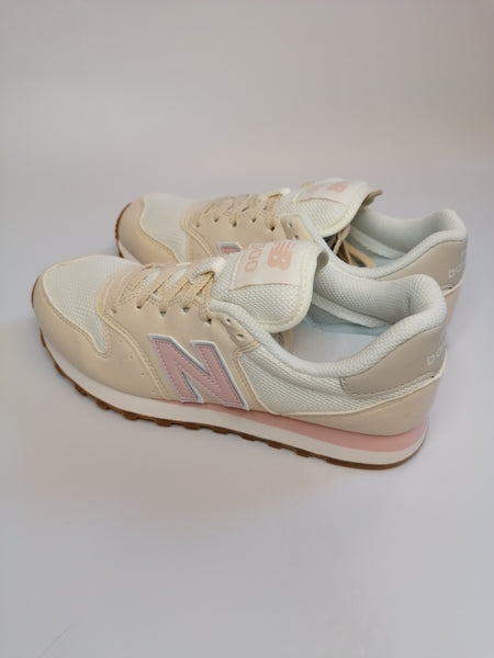 NEW BALANCE - SCARPA DA GINNASTICA 500 DONNA ROSA NATURAL E BUBBLE CR1