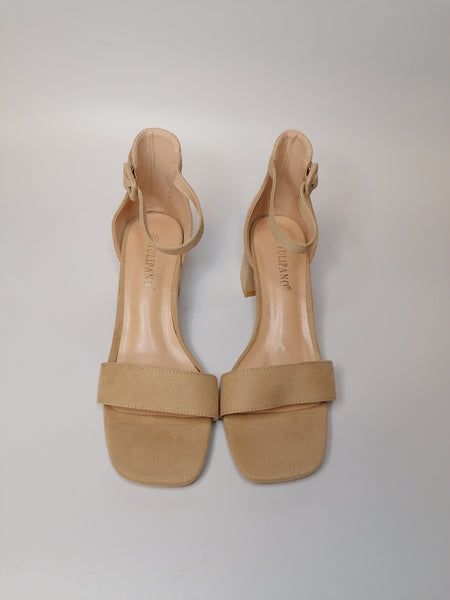 dalzoppo.it - SANDALO DONNA BEIGE CON TACCO 5 CM V1B